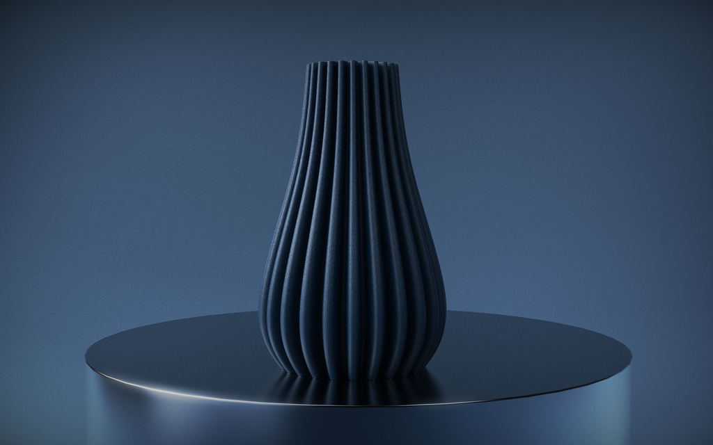Pleated Vase