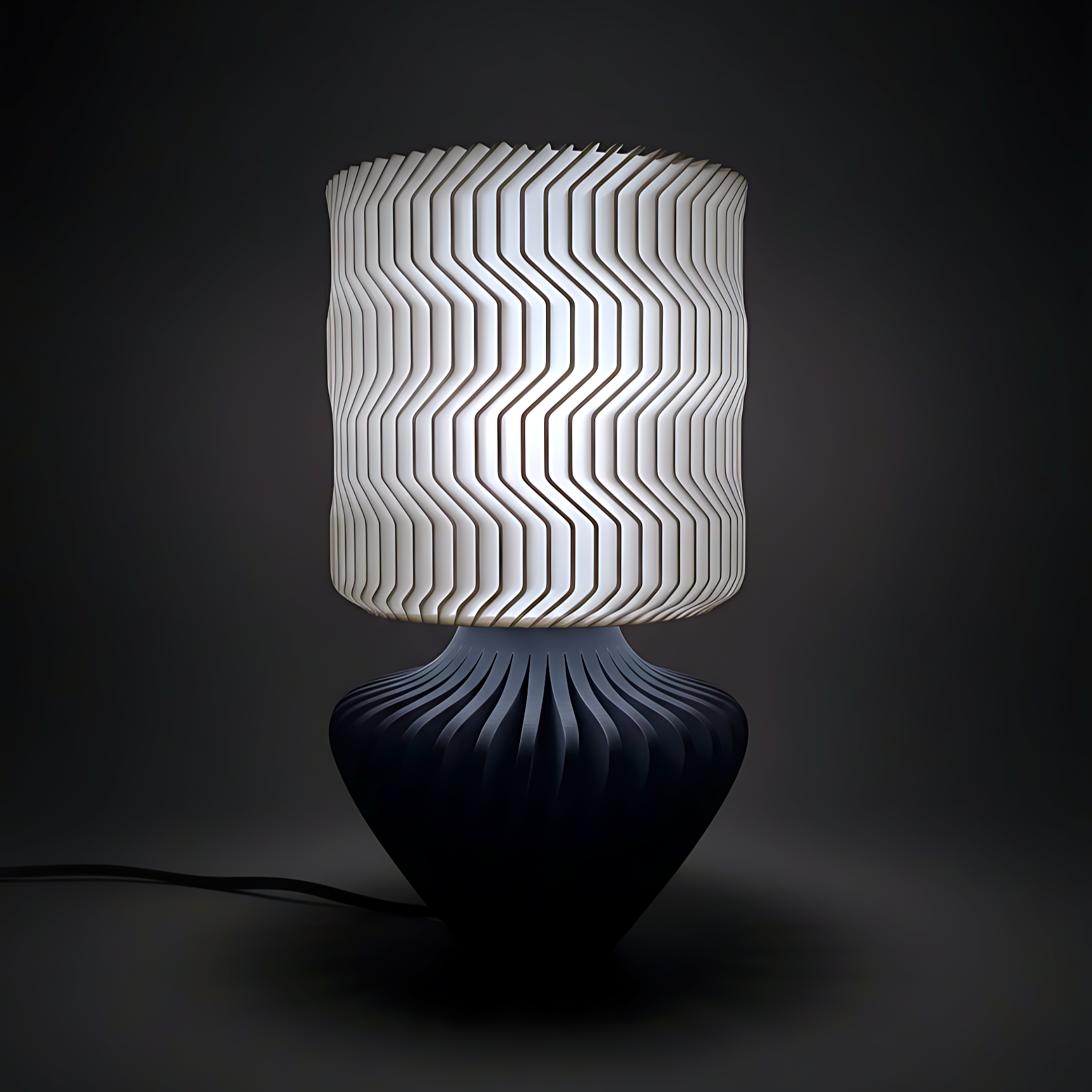 Waves Lamp